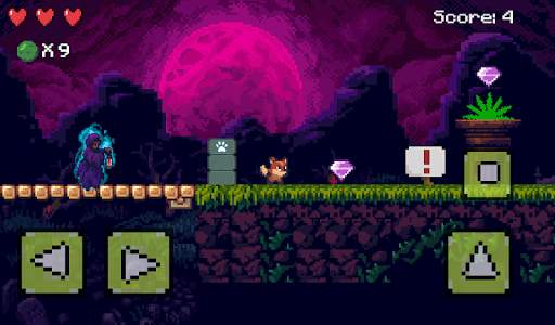 Fantasy Fox - 2D Pixel Platform, retro game screenshot 11