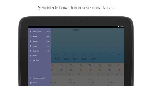 Yandex Hava Durumu screenshot 11