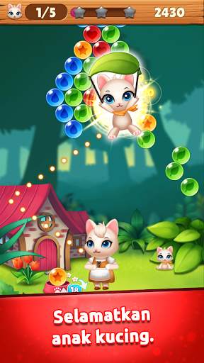 Bubble Cats Shooter POP : Puzzle Mania screenshot 4