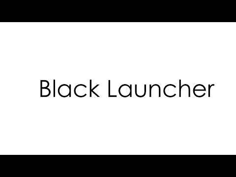 Black Launcher - Simple and Battery Friendly screenshot 1