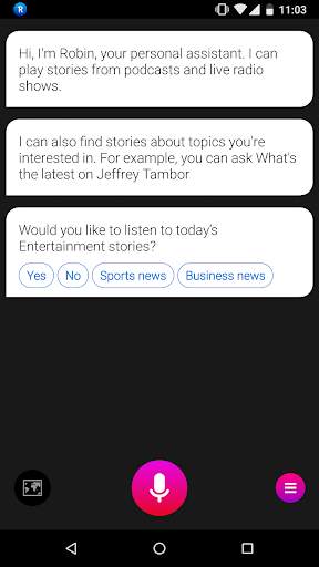 Robin - AI Voice Assistant screenshot 1