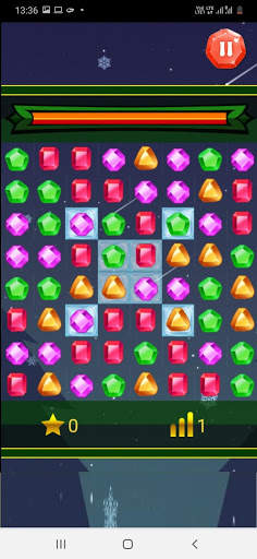 Jewel Crush Mega Match 3 Gems and fun 💎 screenshot 1