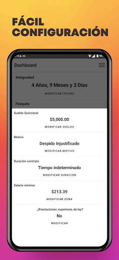 Finiquito MX screenshot 3