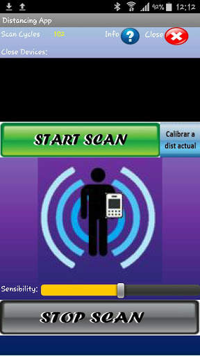 Social Distance (phone detector) screenshot 1