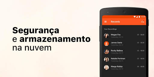 Gravador de chamadas e voz screenshot 2