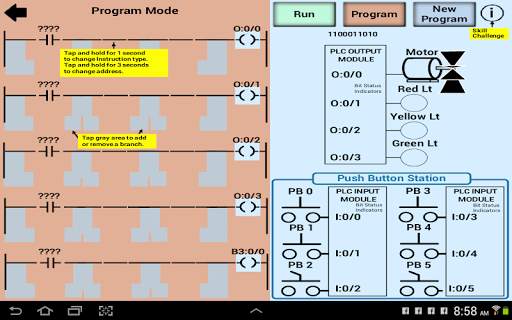 PLC Simulator, Mechatronics, PLC ladder Logic, PLC screenshot 4