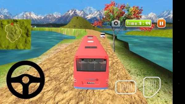 3D Bus Hill Climb screenshot 2