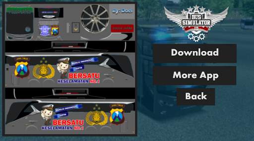 Livery bus Keamanan screenshot 2