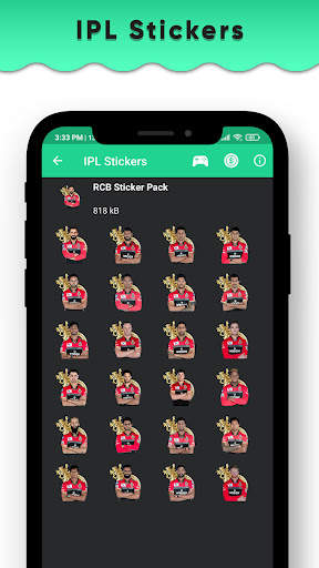 IPL 2021 Stickers for Whatsapp - IPL WAStickerApps screenshot 2