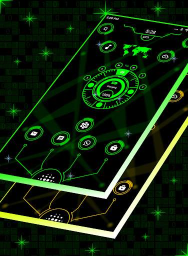 Futuristic Launcher 2020 - nextgen theme screenshot 3