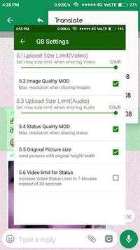 GbWhatas Plus‏ Latest Version screenshot 1