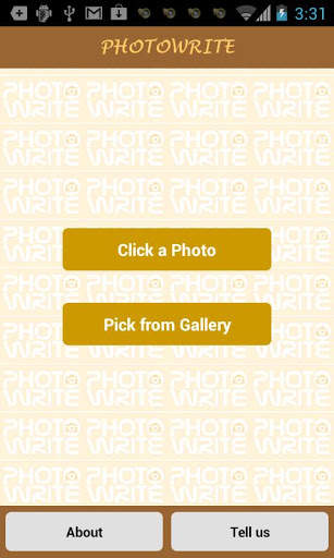 PhotoWrite Free скриншот 1