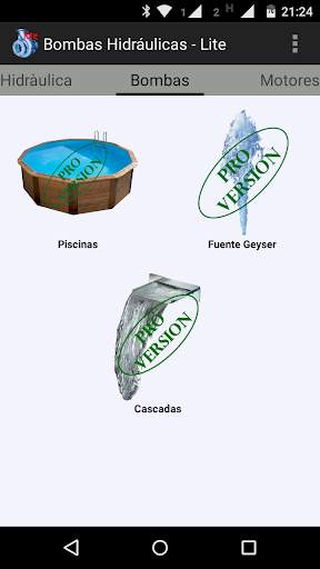 Bombas Hidráulicas - Lite screenshot 2