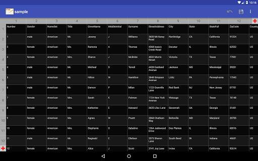 CSV Editor screenshot 10