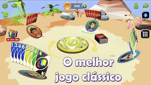 Crazy Eights 3D Jogo de cartas screenshot 1
