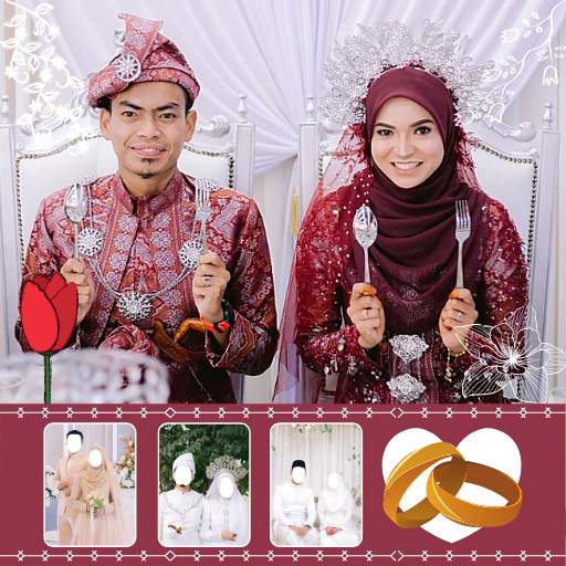 Couple Bridal Hijab Selfie 1.0