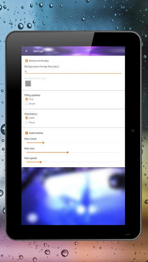 Water Drops Live Wallpaper screenshot 10