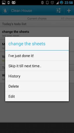 Clean House - chores schedule 4 تصوير الشاشة