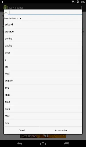 Downloader screenshot 2