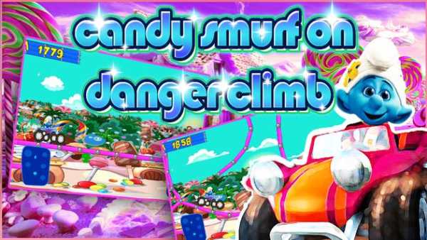Candy Smurf on Danger Climb screenshot 3