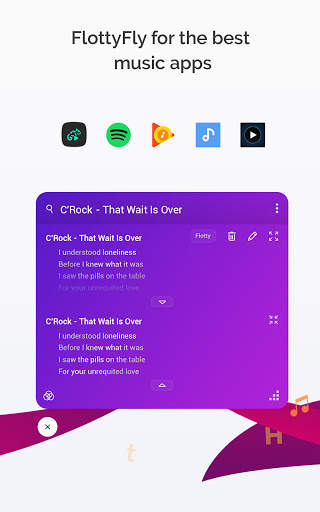 Flotty - Lyrics and Player screenshot 2