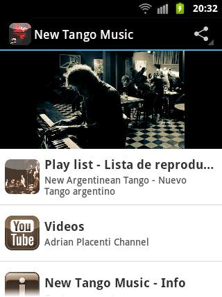New Tango Music screenshot 1
