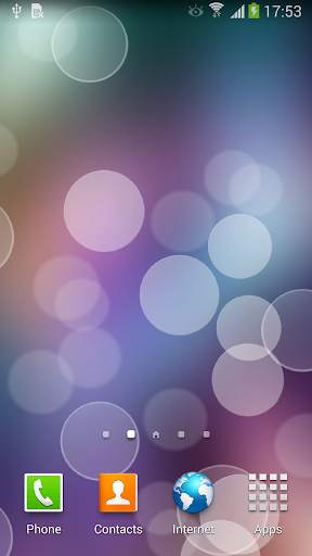 3D Bokeh Live Wallpaper Lite screenshot 2
