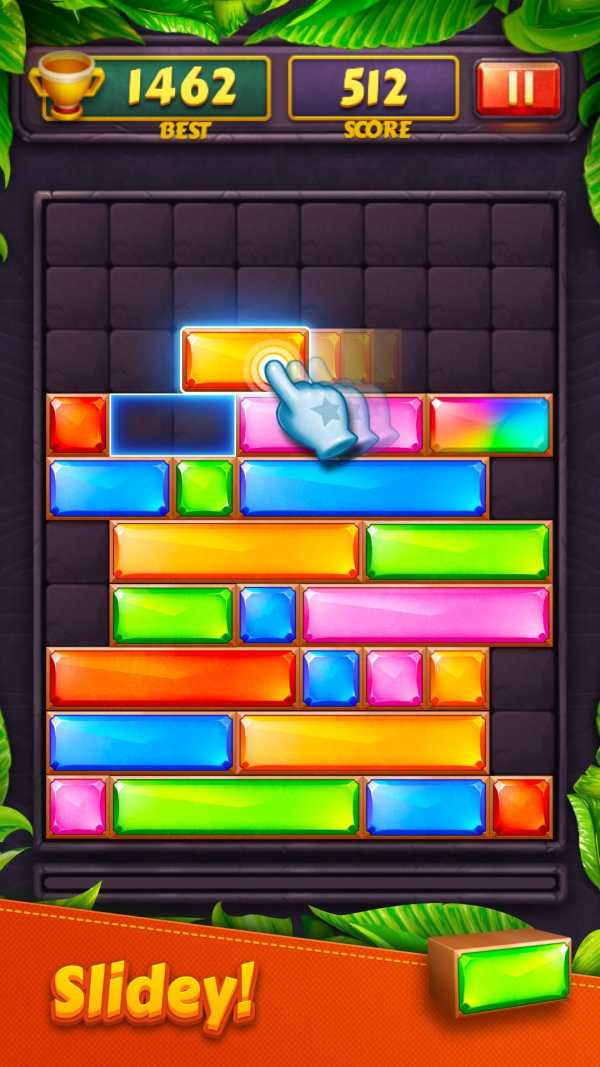 Jewel Blast - Block Drop Puzzl screenshot 1