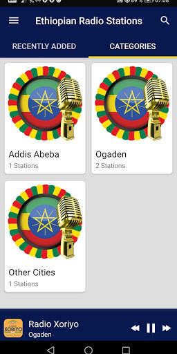 Ethiopian Radio Stations 6 تصوير الشاشة