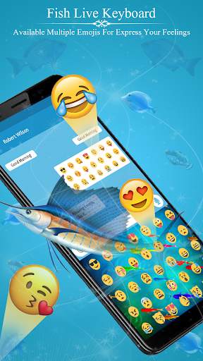 Fish Live Keyboard screenshot 4