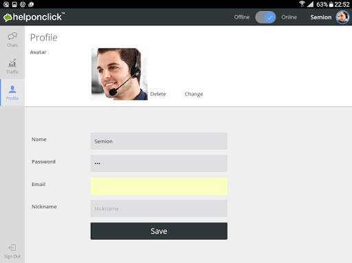 HelpOnClick Live Chat Software screenshot 8