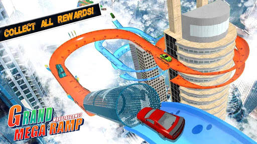 Mega Ramp Car Jumping stunts driving 2020 screenshot 3
