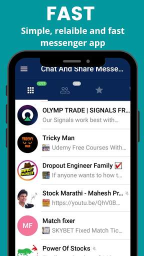 Chat & Share Messenger screenshot 1