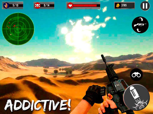 Desert Sniper Special Forces 3D Shooter FPS Game screenshot 7