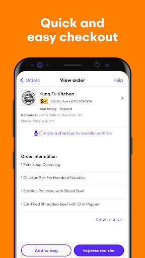 Seamless: Local Food Delivery screenshot 5