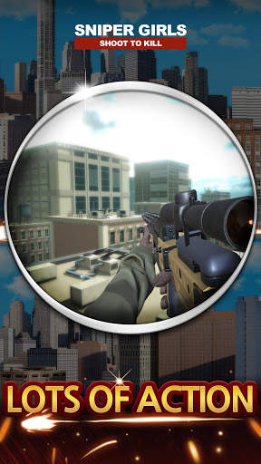 Sniper Girls - 3D Gun Shooting FPS Game screenshot 6