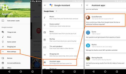Quick Remote for Google Home/A screenshot 18
