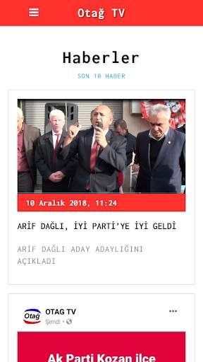 Otağ TV Haber ve Canlı Yayın screenshot 1