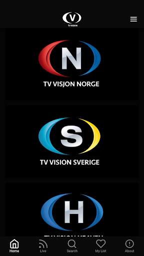 TV Vision Norway screenshot 1