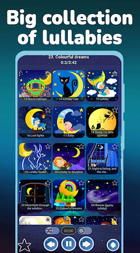 Lullaby songs for sleep music screenshot 3