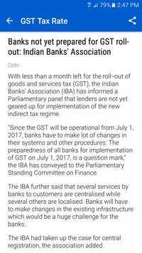 GST Tax Rate 3 تصوير الشاشة