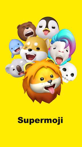 Supermoji - 3D Animated Emoji&Face Story Maker App screenshot 1