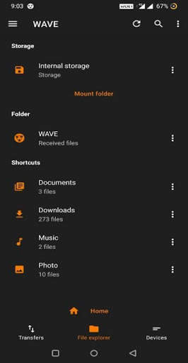 WAVE - Ultrafast file transfer app screenshot 2