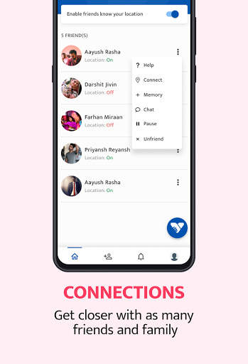 Lets Feelz - Connect with Family and Friends screenshot 1