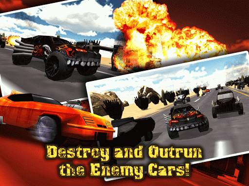 Max Speed Road Warrior Race 3D screenshot 2