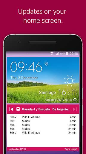 Transantiago Bus Checker screenshot 5