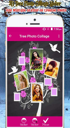 Tree Photo Collage Editor screenshot 3