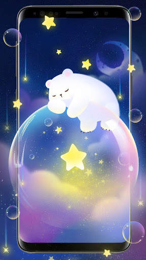 Galaxy Bear Live Wallpapers screenshot 1