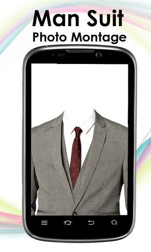 Man Suit Photo Montage screenshot 1