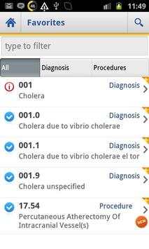 ICD 9 Lite 2012 screenshot 2